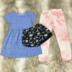 4T 5T Dress & Bottom Bundle Lot
